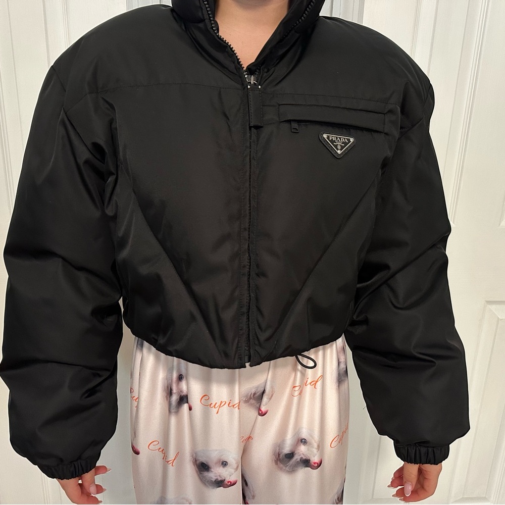 Prada Dark Gray Re-Nylon Jacket
